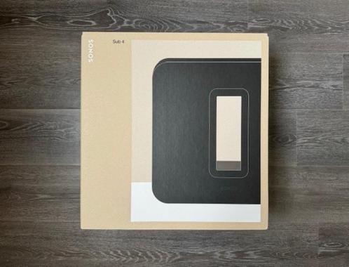 Sonos Sub 4 [Nieuw in ongeopende verpakking], Audio, Tv en Foto, Luidsprekers, Nieuw, Subwoofer, 120 watt of meer, Sonos, Ophalen of Verzenden