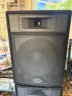 Peavey speakers + statieven, Ophalen, Zo goed als nieuw, 120 watt of meer, Overige merken