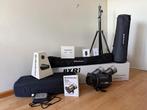 Complete Elinchrom flitsset met accessoires en lichtmeter, Ophalen, Gebruikt, Complete fotostudio