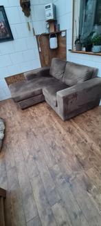 Hoek lounge bank., Ophalen, Gebruikt