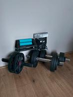 Dumbells, Ab Wheel, Push-Up Bars en Fitnesshandschoenen, Sport en Fitness, Ophalen, Zo goed als nieuw, Benen, Dumbbell