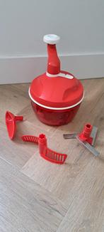 Tupperware quickchef zo goed als nieuw, Huis en Inrichting, Keuken | Tupperware, Ophalen, Zo goed als nieuw, Rood, Overige typen