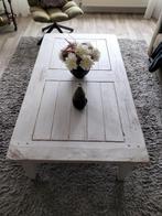 Zware grote zelfgemaakte salontafel, Huis en Inrichting, Tafels | Salontafels, Ophalen, Gebruikt, 50 tot 100 cm, Minder dan 50 cm