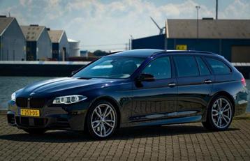 BMW 5-Serie 3.0 M550d Touring Xdrive AUT 2015 Carbonschwarz beschikbaar voor biedingen