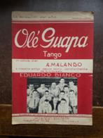 Ole Guapa, tango door Malando (bladmuziek), Muziek en Instrumenten, Bladmuziek, Latin en Salsa, Accordeon, Gebruikt, Ophalen of Verzenden
