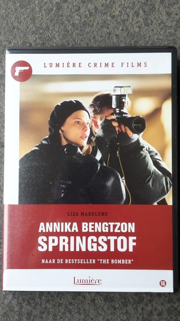 DVD Liza Marklund’s Annika Bengtzon - Springstof Lumière, Cd's en Dvd's, Dvd's | Thrillers en Misdaad, Zo goed als nieuw, Vanaf 16 jaar