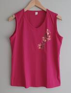 Hemd dames zonder mouw, maat 42, 100% katoen, als nieuw, Maat 42/44 (L), Ophalen of Verzenden, Zo goed als nieuw, Roze