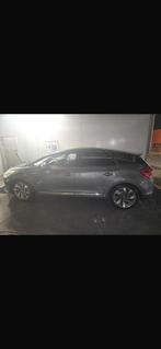 Citroen ds5  grijs, Auto's, Automaat, Zwart, Leder, Lederen bekleding