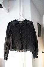 Zwarte blouse met opengewerkte details Scotch & Soda maat M, Maat 38/40 (M), Zwart, Scotch & Soda, Ophalen of Verzenden