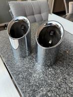 Te koop bmw g20 uitlaat chrome overzet sier pijpjes, Auto-onderdelen, Uitlaatsystemen, Ophalen of Verzenden, Gebruikt, BMW