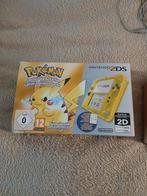 Nintendo 2ds pokemon pikachu special edition, Ophalen of Verzenden, Zo goed als nieuw, Blauw, 2DS