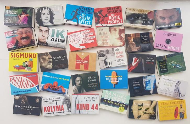 30x Dwarsligger | €3 per stuk | Romans Thrillers Biografie, Boeken, Romans, Gelezen, Ophalen of Verzenden