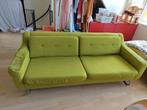 Leuke retro groene bank, Ophalen, Gebruikt, 150 tot 200 cm, Tweepersoons