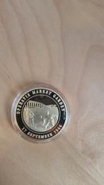 Nederlandse 24k goud bedekt Herdenkingsmunt, Postzegels en Munten, Penningen en Medailles, Ophalen of Verzenden, Goud, Nederland