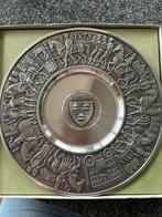 Landshuter hochzeit tinnen wandbord erg mooi, Antiek en Kunst, Antiek | Schalen, Ophalen of Verzenden