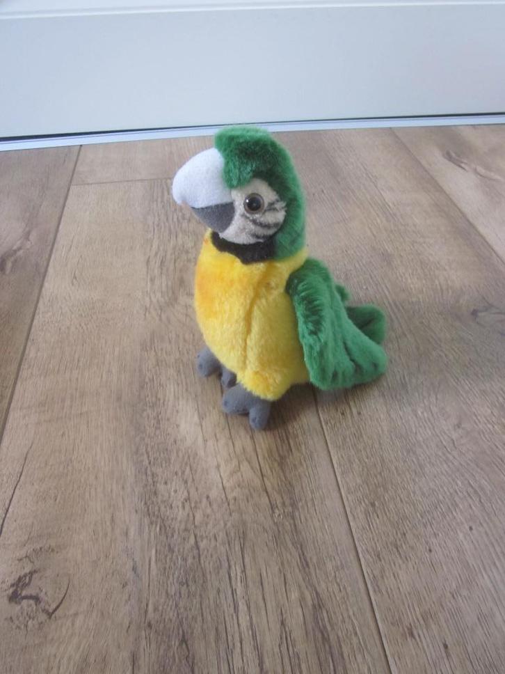 Mimex Brands & Labels 1986 Panda WWF pluche papagaai knuffel, Kinderen en Baby's, Speelgoed | Knuffels en Pluche, Zo goed als nieuw