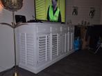 Stijlvol Dressoir met werkende shutter Deuren Teab, 100 tot 150 cm, 150 tot 200 cm, Ophalen of Verzenden, 25 tot 50 cm
