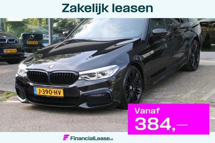 BMW 5-serie 530i High Executive DEALER OND. BTW-AUTO M-PAKKE, Auto's, BMW, Bedrijf, Lease, Financial lease, 5-Serie, ABS, Airbags