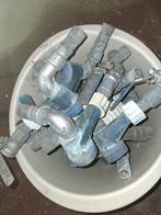 Partij gebruikte kranen, Ophalen of Verzenden, Gebruikt, Rvs, Kraan