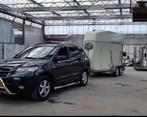 🐎 Henra 2paards trailer polyester paardentrailer 2 paards, Dieren en Toebehoren, Ophalen, Gebruikt, Polyester, 2-paards trailer