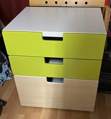Stuva ladeblok ikea groen en hout kleur beschikbaar voor biedingen