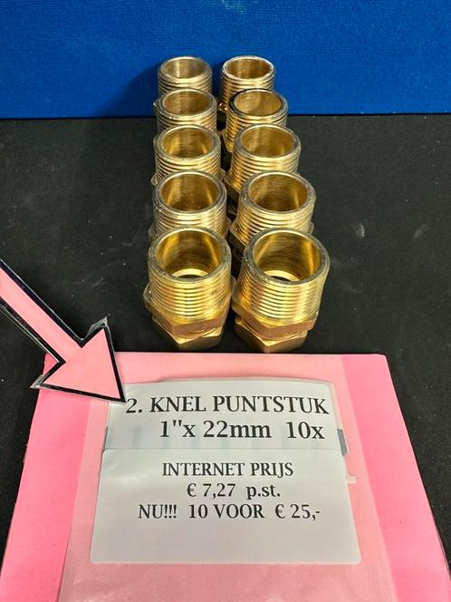 Diverse Maten Knelkoppelingen NIEUW!!!! €25,-!, Doe-het-zelf en Verbouw, Verwarming en Radiatoren, Nieuw, Overige typen, 800 watt of meer