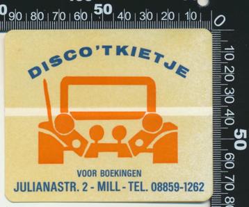 Sticker: Disco Het Kietje - Mill beschikbaar voor biedingen