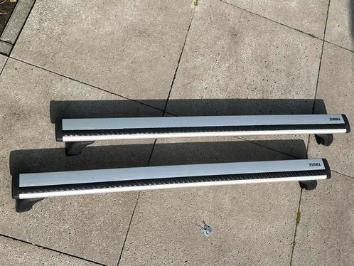 Dakdragerset Seat Ibiza ST - Thule wingbar + 753 + 4015, Auto diversen, Dakdragers, Gebruikt, Ophalen