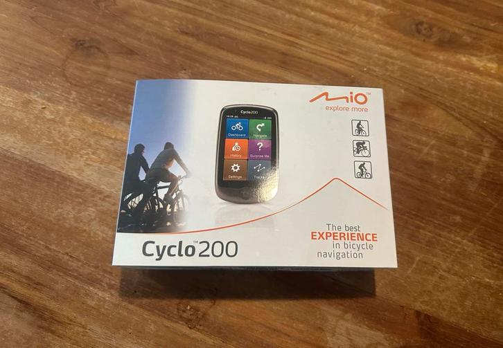 Mio Cyclo 200 Fietsnavigatie - Nieuw in Verpakking!, Fietsen en Brommers, Fietsaccessoires | Fietscomputers, Nieuw, GPS, Ophalen of Verzenden