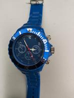 Heren horloge, Ophalen of Verzenden, Zo goed als nieuw, Blauw, Jongen of Meisje