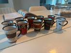 10 Italiaanse espresso kopjes, Huis en Inrichting, Keuken | Servies, Ophalen of Verzenden, Zo goed als nieuw, Overige stijlen