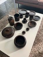 Vintage Aardewerk Servies - Bruin Arabia Ruska, Huis en Inrichting, Ophalen, Gebruikt, Overige stijlen, Aardewerk