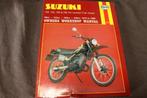 Suzuki TS100 TS125 TS185 TS250 1979-1989 werkplaatsboek, Motoren, Ophalen of Verzenden, Suzuki