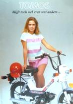 Folder TOMOS blijft toch wel even wat anders... 1988 NL, Ophalen of Verzenden, Zo goed als nieuw