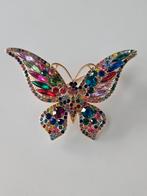 Nieuwe vlinder broche, Ophalen of Verzenden, Nieuw, Goud, Overige materialen