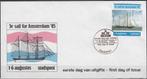 Nederland- Stadspost Amsterdam- 1985- 1e Dagenvelop- Sail- P, Postzegels en Munten, Postzegels | Eerstedagenveloppen, Verzenden