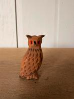 Ostheimer Oehoe Houten Beeldje, Ophalen of Verzenden, Zo goed als nieuw, Hout, Dierenbeeld