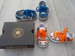 Babyschoentjes Converse All Star maat 19 en Replay maat 20, Jongetje of Meisje, Ophalen of Verzenden, Converse All Star, Gebruikt