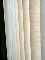 lamel rail 110 cm met textiel lamellen, hoog 250 cm, Ophalen, Gebruikt, Wit