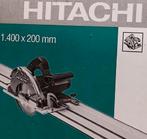 Hitachi cirkelzaag +  Hitachi geleider...set, Ophalen, Gebruikt, Cirkelzaag, 30 tot 70 mm