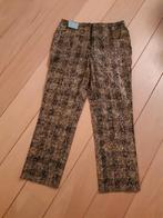 Dames broek Michele Exclusiv zwart met goud maat 46, Ophalen, Michele Exclusiv, Zwart, Maat 46/48 (XL) of groter