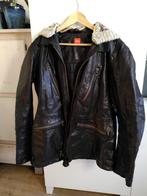 Leren jas Hugo Boss maat L, Kleding | Heren, Maat 52/54 (L), Bruin, Ophalen of Verzenden, Zo goed als nieuw