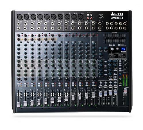 Alto 1604 live mixer 4x aux 16 kanalen, Muziek en Instrumenten, Mengpanelen, Gebruikt, 10 tot 20 kanalen, Microfooningang, Ophalen