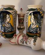 Mooie gekleurd delft apothekerspotten, Antiek en Kunst, Ophalen