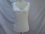 Wit stretch shirt - maat S, Maat 38/40 (M), Verzenden, Wit, Zo goed als nieuw