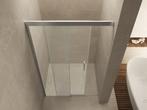 Wiesbaden softclose douchewand schuifdeur Nano-glas 120x200, Doe-het-zelf en Verbouw, Sanitair, Ophalen, Nieuw, Chroom, Douche