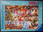 Disney kerstpuzzel van Ravensburger., Hobby en Vrije tijd, Denksport en Puzzels, Ophalen of Verzenden, 500 t/m 1500 stukjes, Zo goed als nieuw