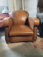 Oude Franse club of cognac fauteuil, Antiek en Kunst, Ophalen