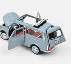 FIAT 500 GIARDINIERA '64 BLAUW SCHAAL 1/18 NOREV REF. 187726, Hobby en Vrije tijd, Modelauto's | 1:18, Verzenden, Nieuw, Auto