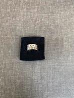 Ring zilver met x maat 55, Ophalen of Verzenden, 17 tot 18, Zilver, Dame